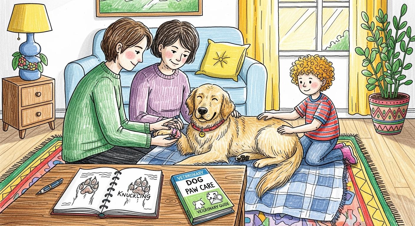 Dog knuckling treatment explained for families with practical diagnosis and recovery advice