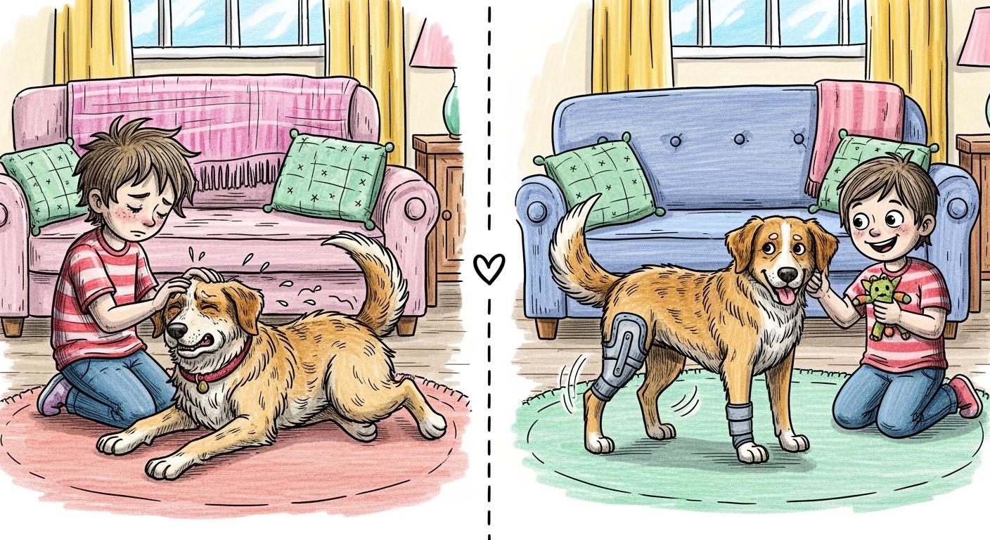 Before and After Using a CCL Dog Brace for Arthritis and CCL Weakness in Family Pets