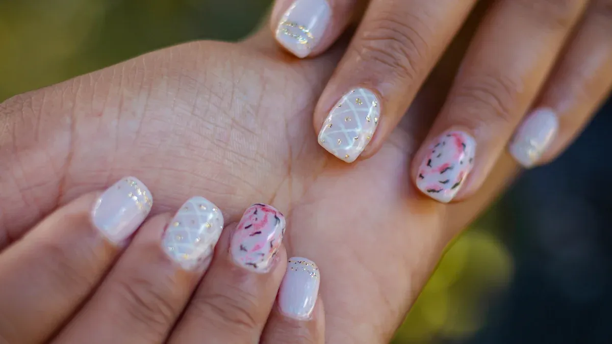 The 2025 trend for white nail art designs that are worth trying out