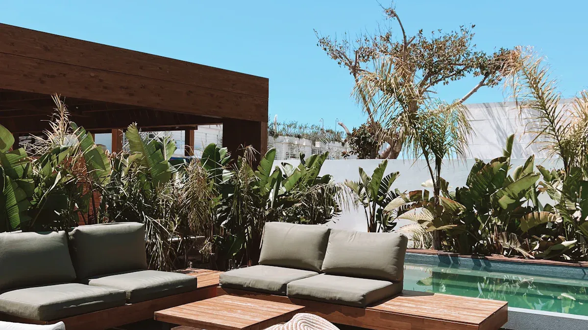 Outer Wicker Outdoor Sofa