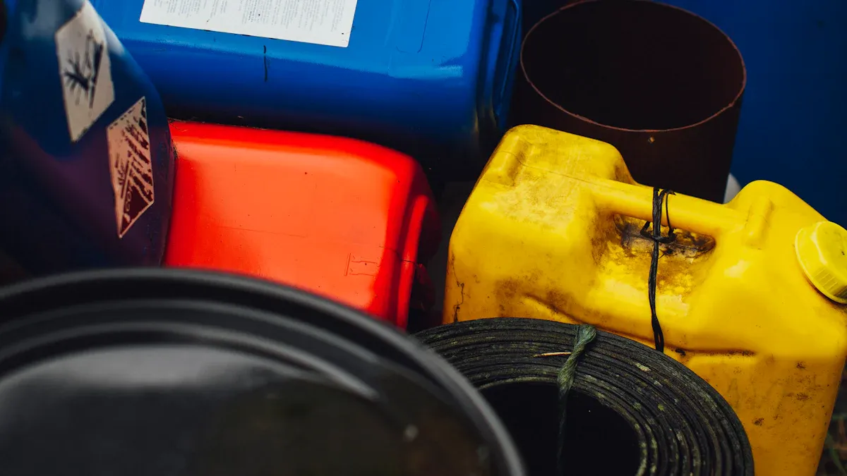 Arten der industriellen chemischen Verpackung