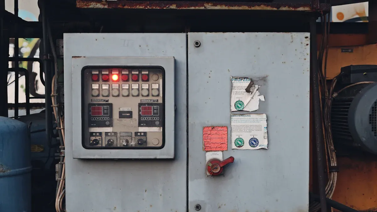 Elektrisk generatorbatteri og kontrol