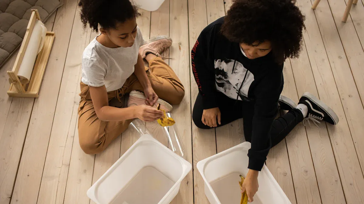 Preventing Stuck Plastic Pails