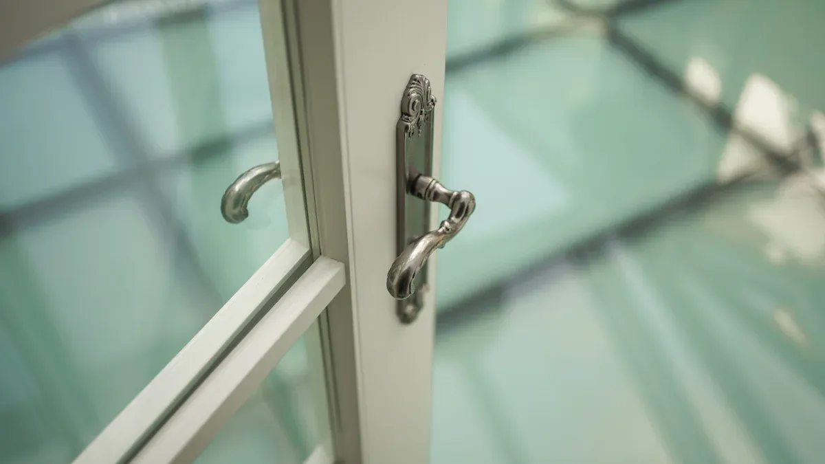 Install Glass Door Lock