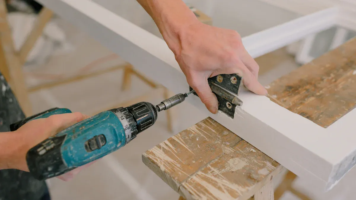 Install Stainless Steel Hinges