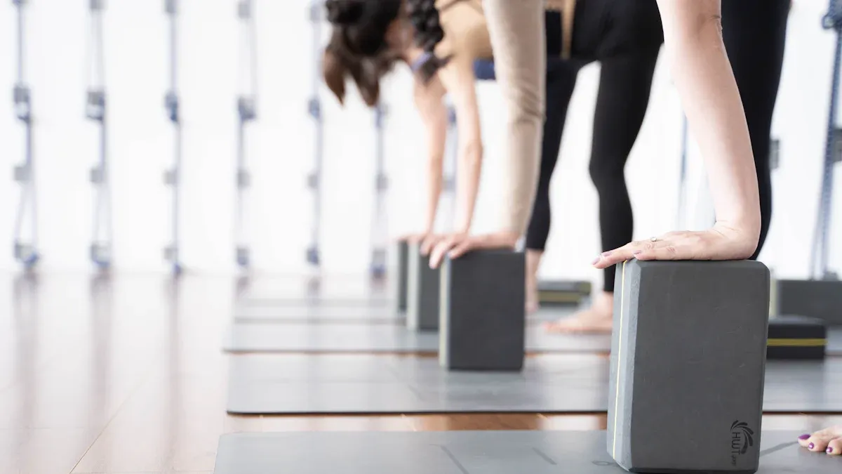 Using Yoga Blocks in Poses