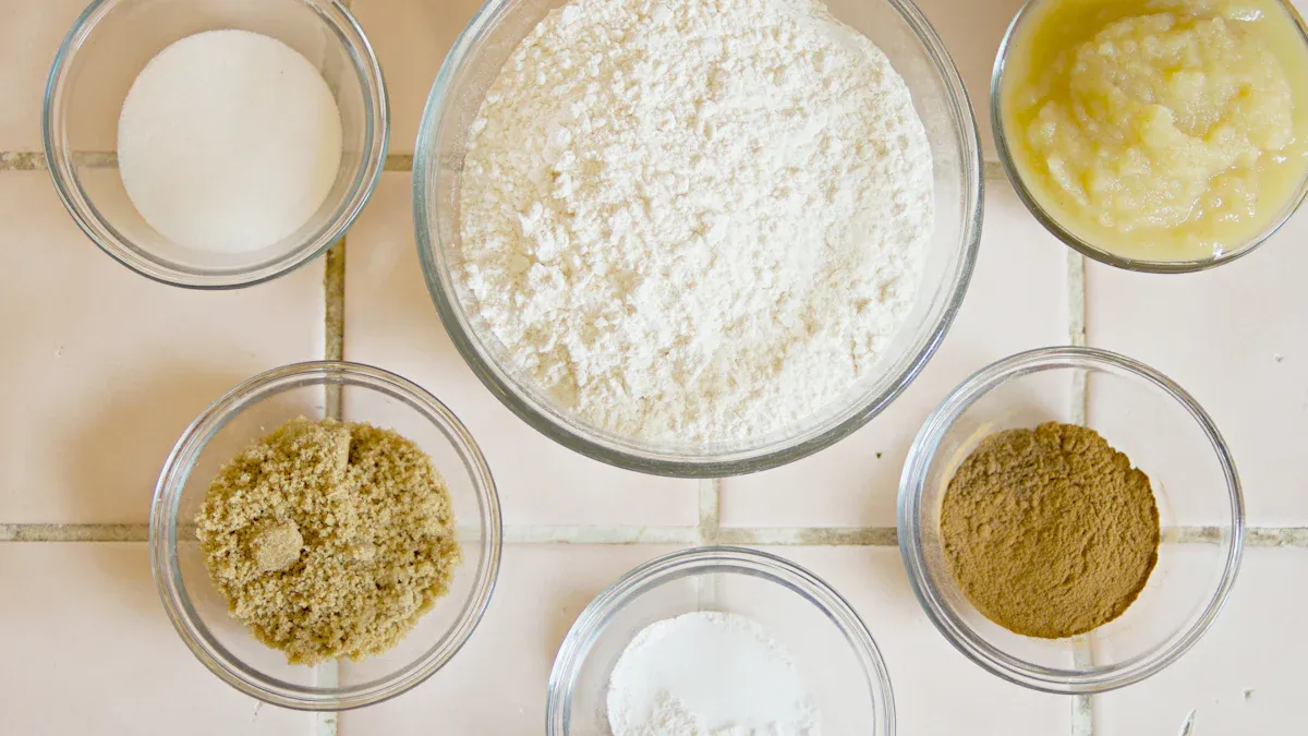 Flours in Cheese Cakes