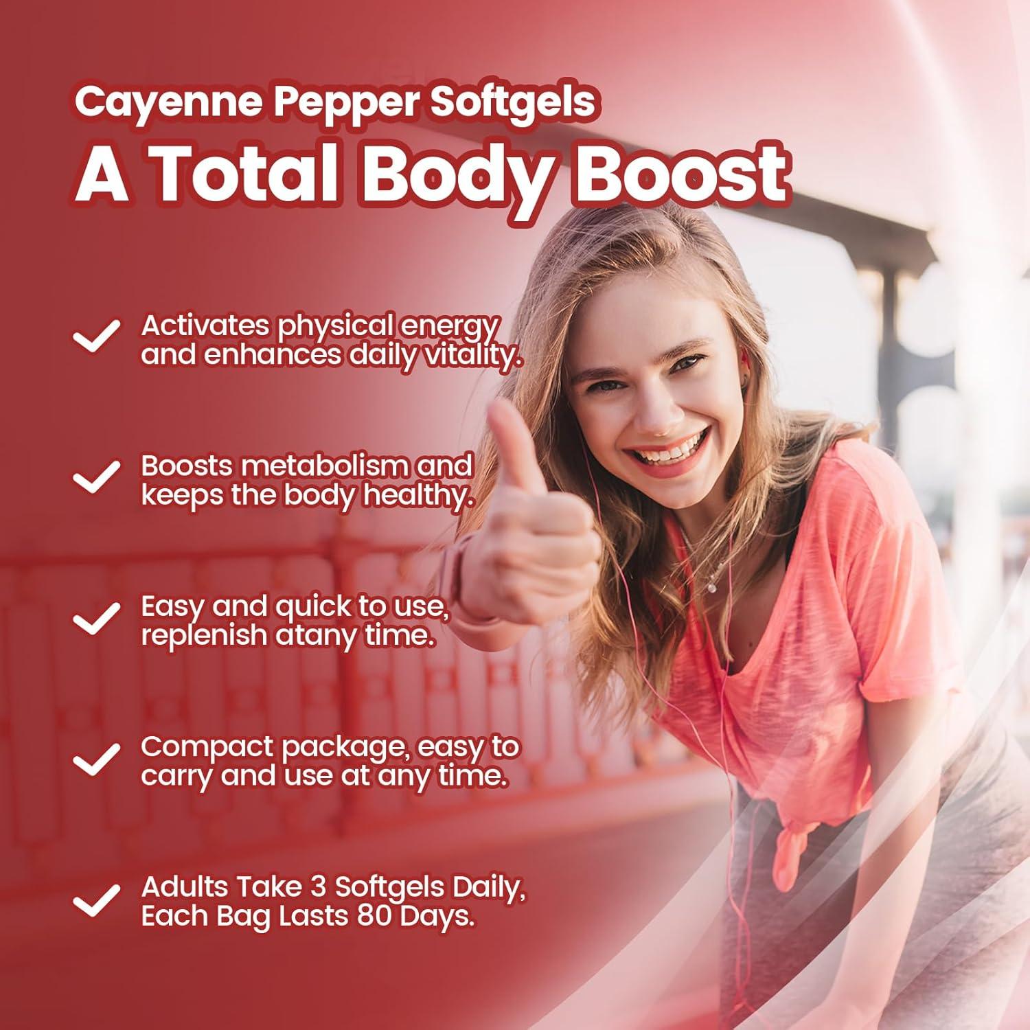 Supporting Healthy Blood Pressure with Cayenne Pepper Softgels