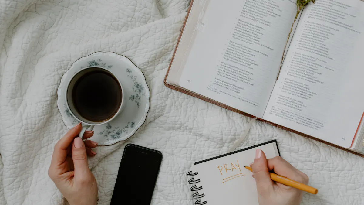 Daily Devotion Notebook Routine