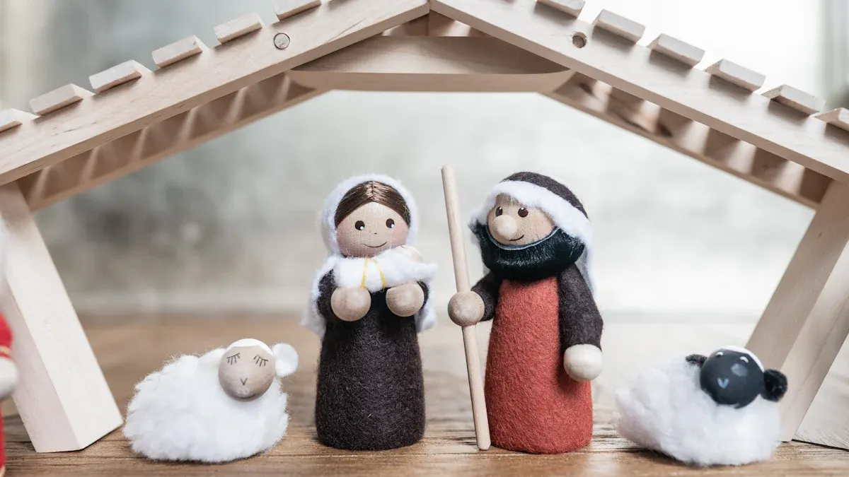 Creative Nativity Scene Craft for Kids