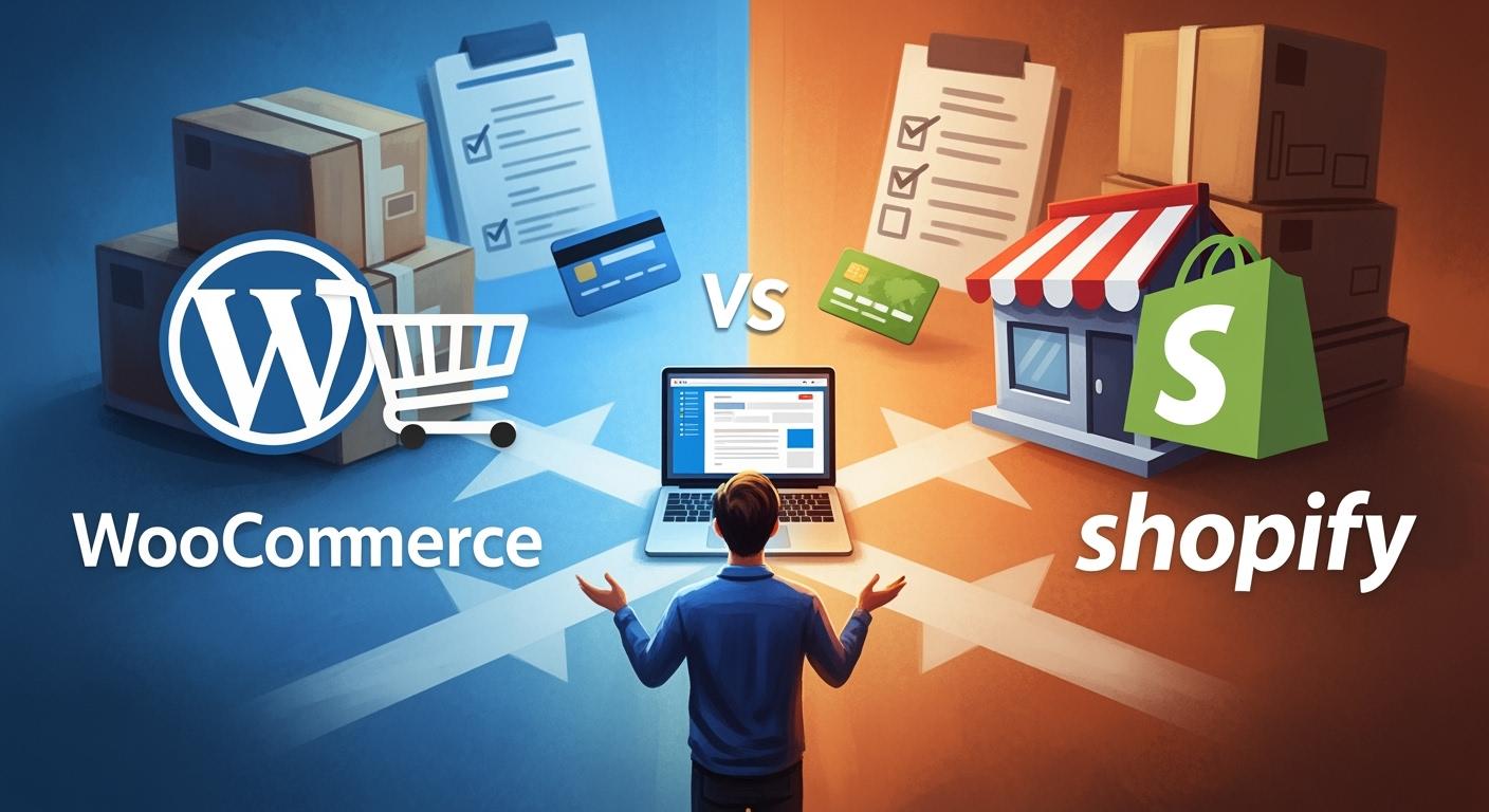 WooCommerce vs Shopify Which One Makes Starting an Online Business Easier