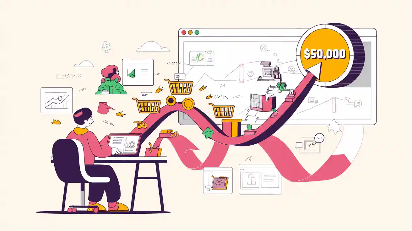 Dropshipping Roadmap: How to Reach Your First $50,000 in Sales