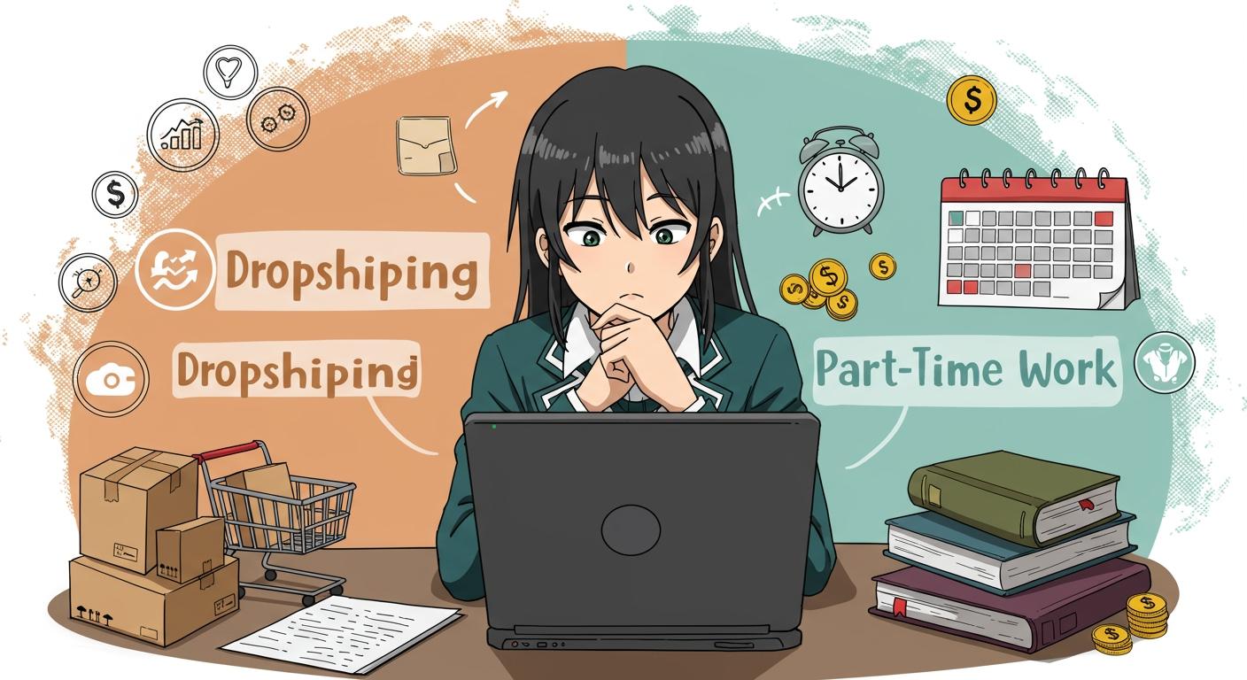 Dropshipping or Part-Time Work? The Best Way for Students to Earn Extra Income in 2025