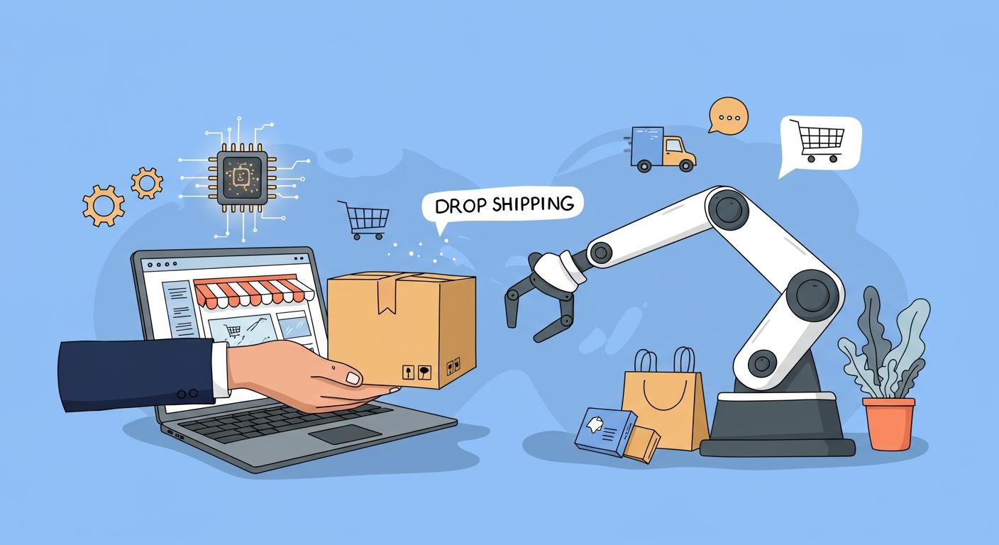 From Manual Work to Autopilot: How AI Automates Dropshipping Operations