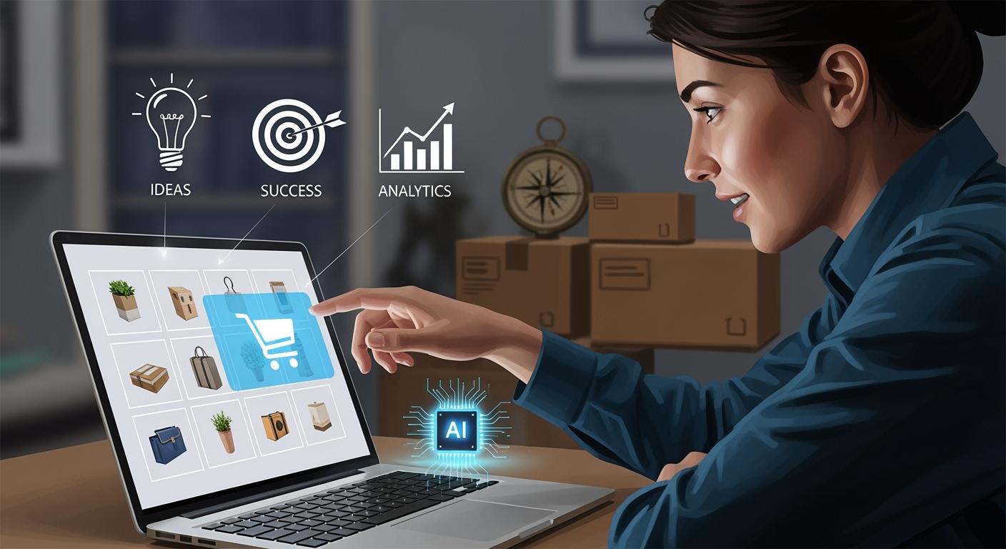 How to use AI to find winning dropshipping products for new users