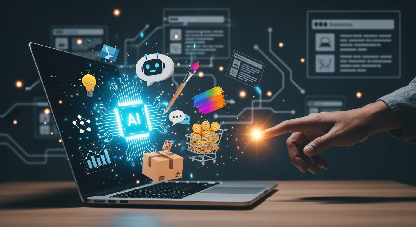 From ChatGPT to Midjourney: How AI Tools Supercharge Dropshipping Stores