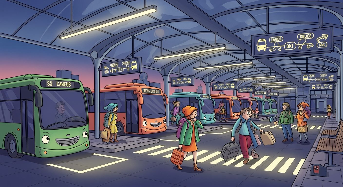 Lighting Solutions for Bus Stations and Public Transport Hubs