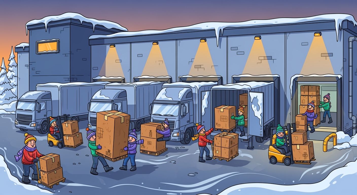 Outdoor Lighting for Cold Storage and Refrigerated Distribution Facilities