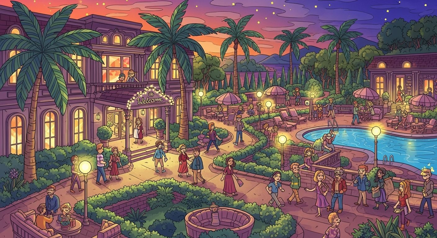 Outdoor Lighting for Hotels, Resorts, and Tourist Developments