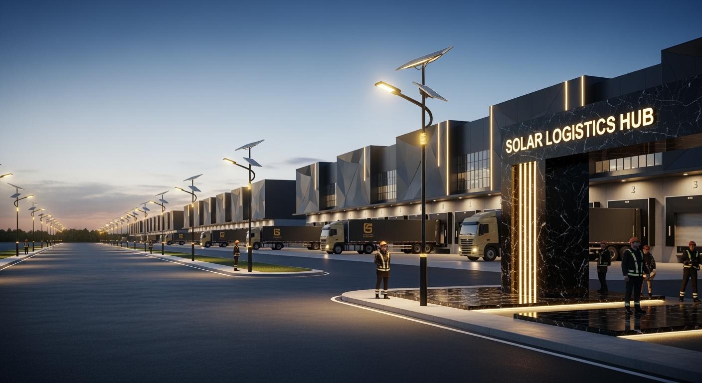 How to Choose Solar Street Lights for Industrial Parks and Logistics Zones