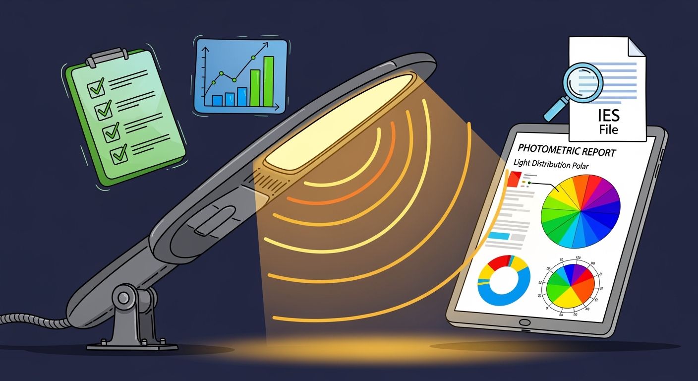 How to Audit IES Files and Photometric Reports Before Purchasing Street Lights