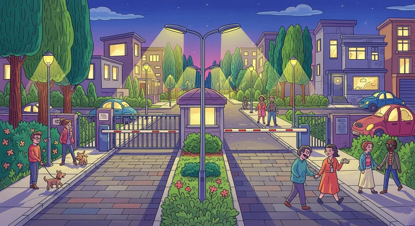 Lighting Solutions for Gated Communities and Residential Compounds