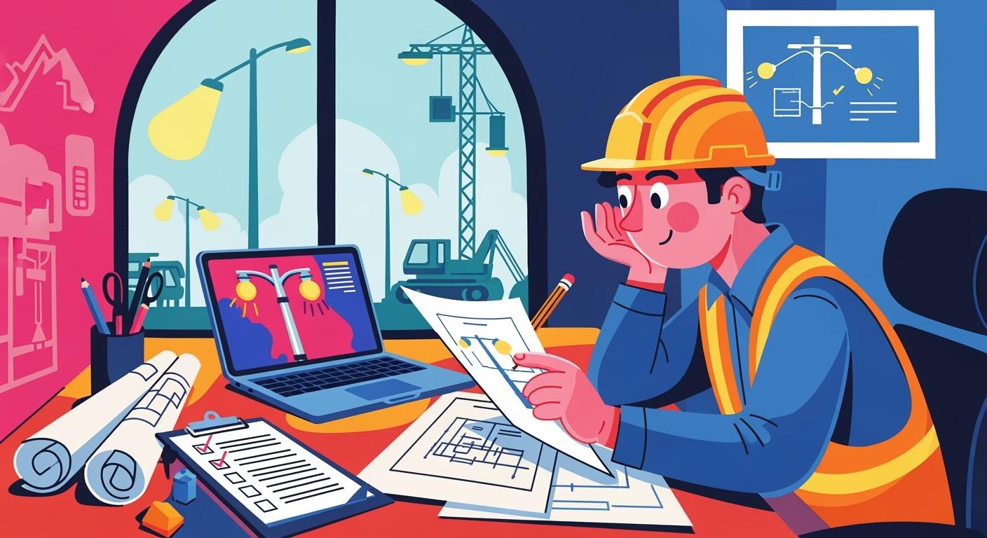 How Contractors Can Prepare Technical Documents for Street Light Pole Bidding Projects
