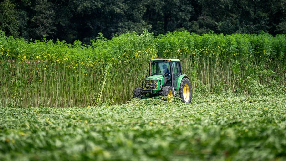 Sustainable Farming with Tractors