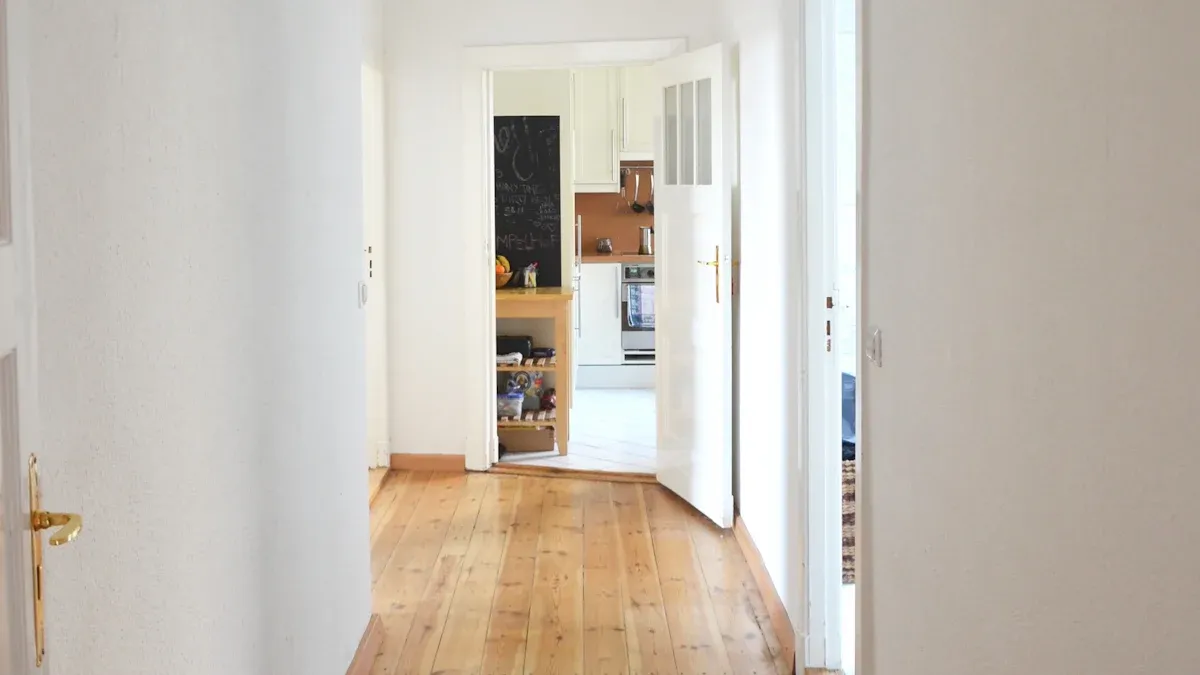 3.0 Brighten a Dark Hallway with Light Colors