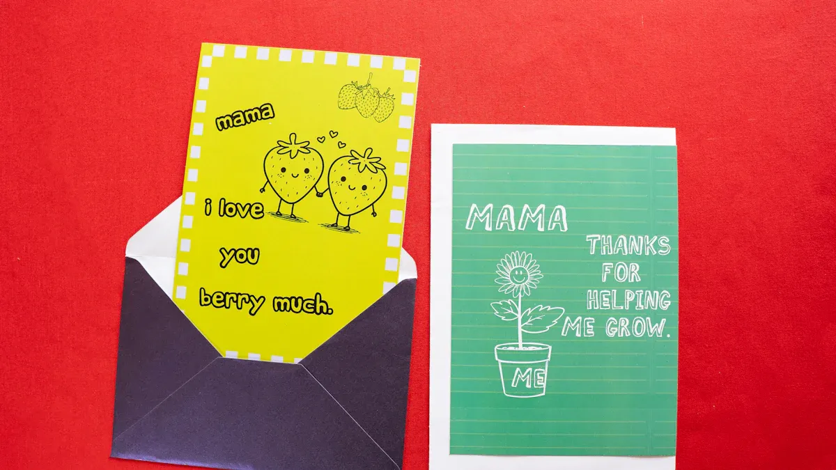 DIY Funny Greeting Cards: Food Puns