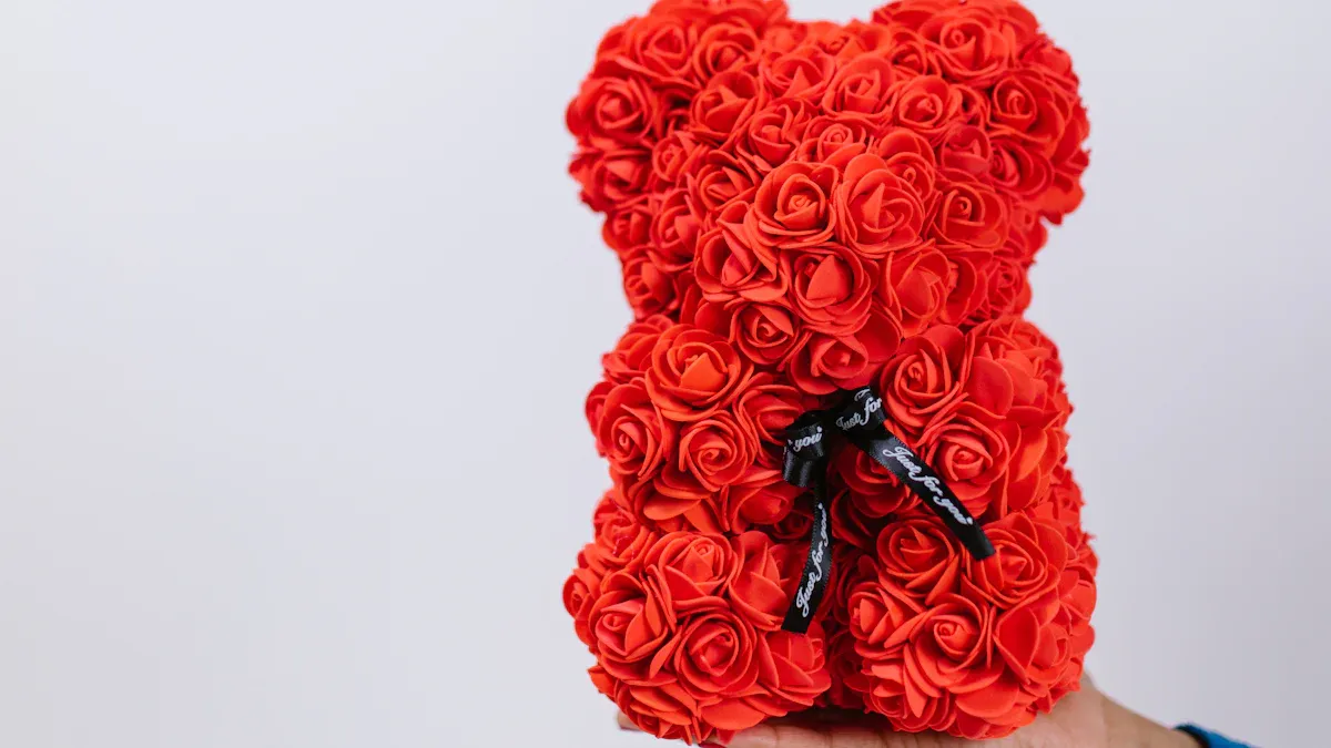 Choisir votre ours en rose