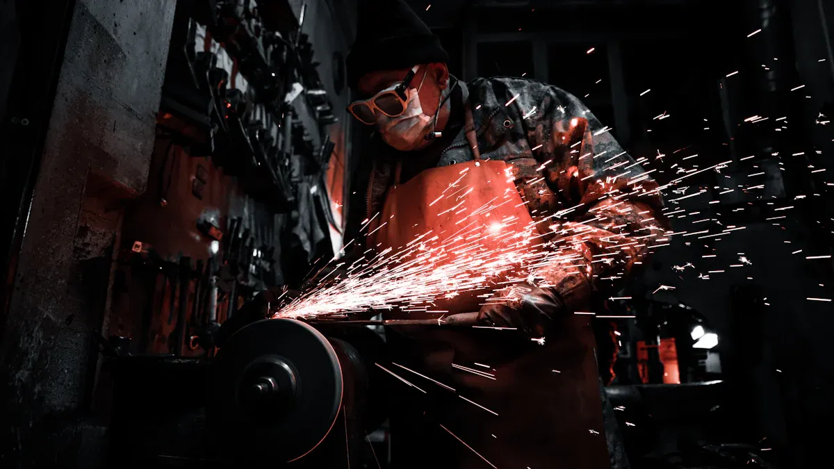 Applications industrielles des pierres d'affûtage des diamants