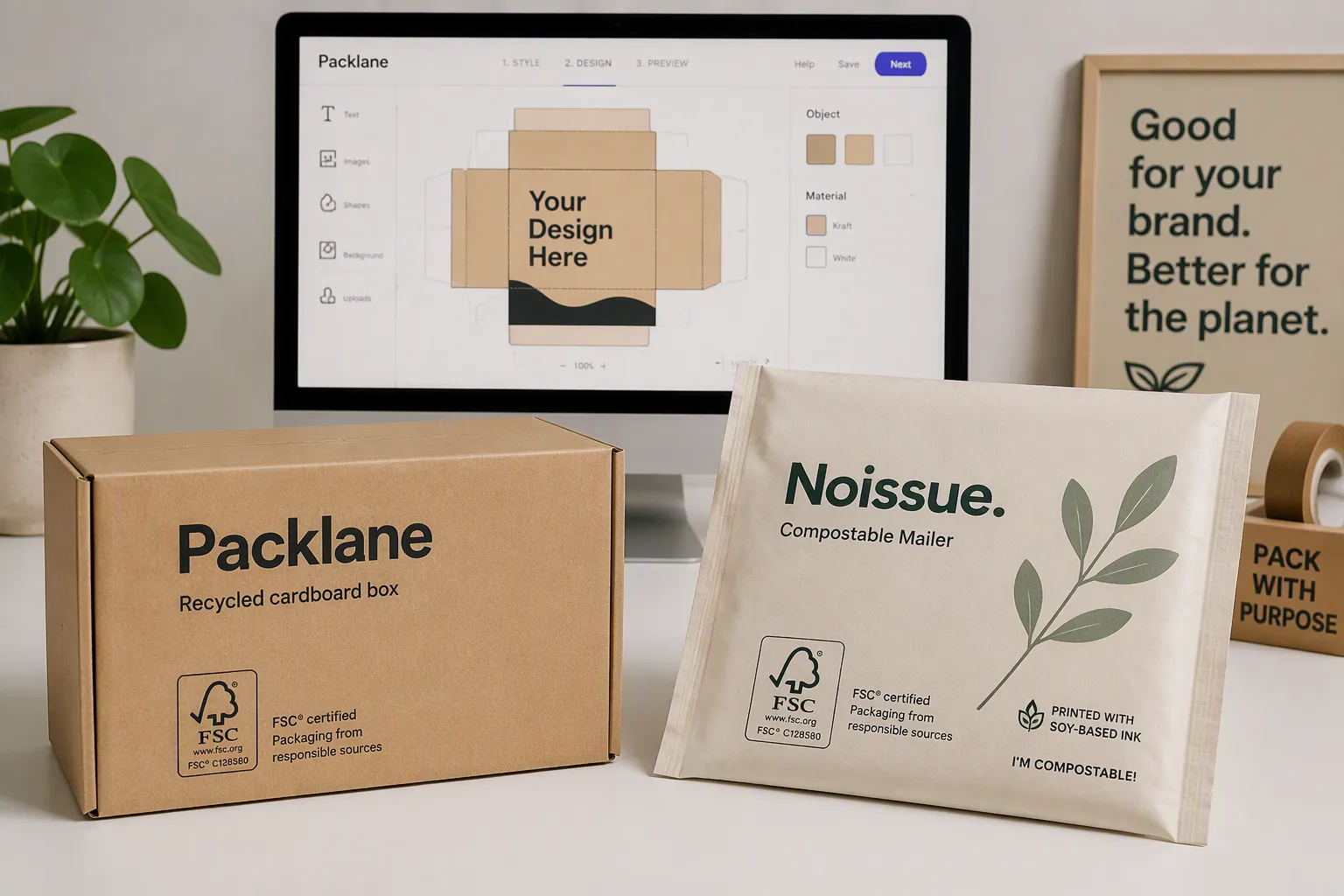 Packlane and Noissue: Custom Branding Specialists