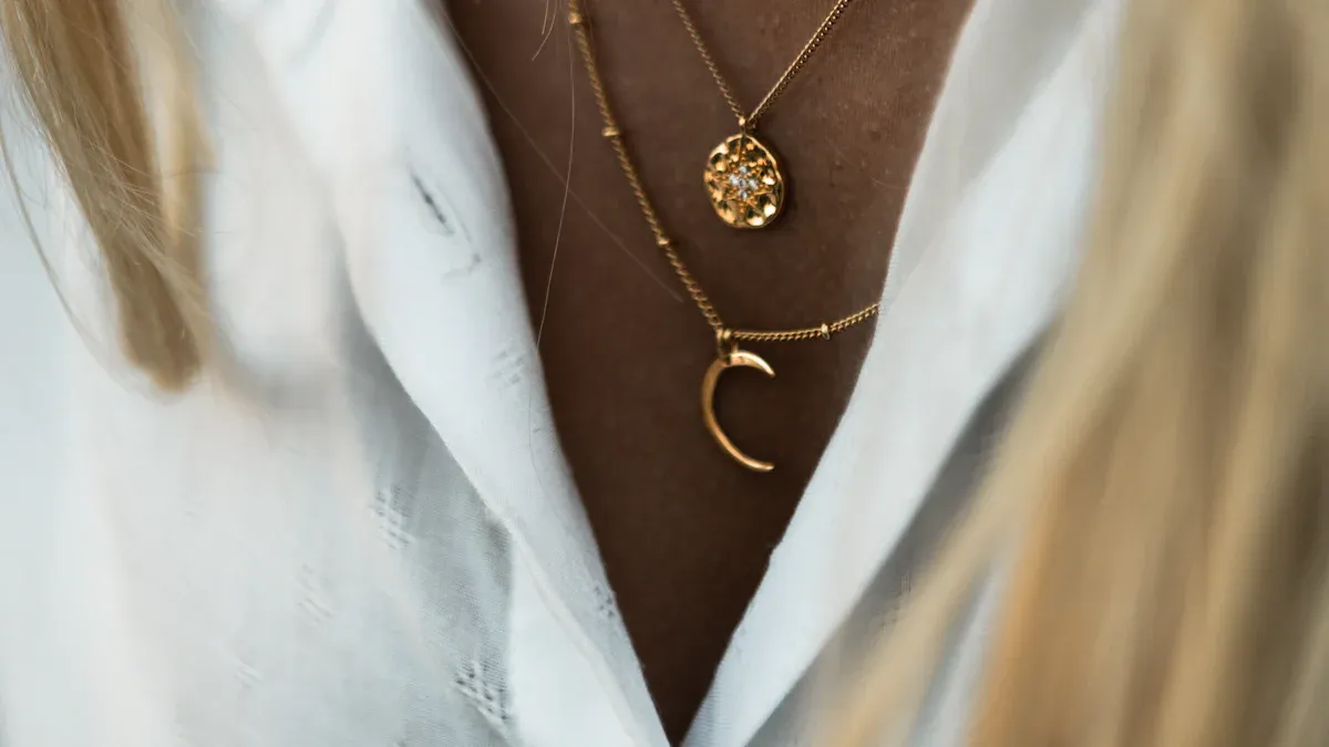 Minimalist Starry Night Charm Necklaces