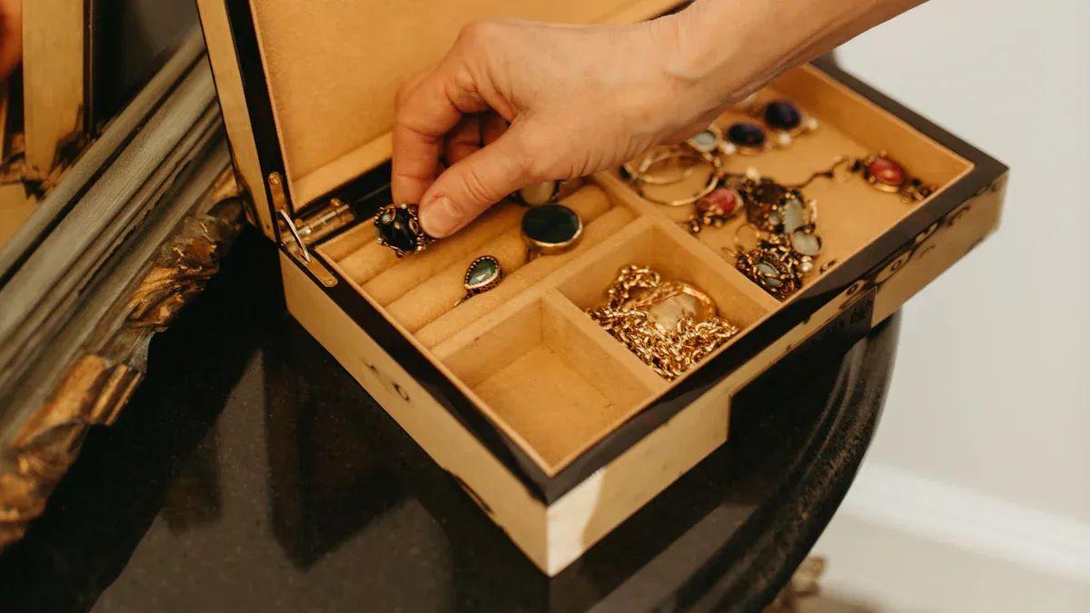 Limpieza de joyas de plata
