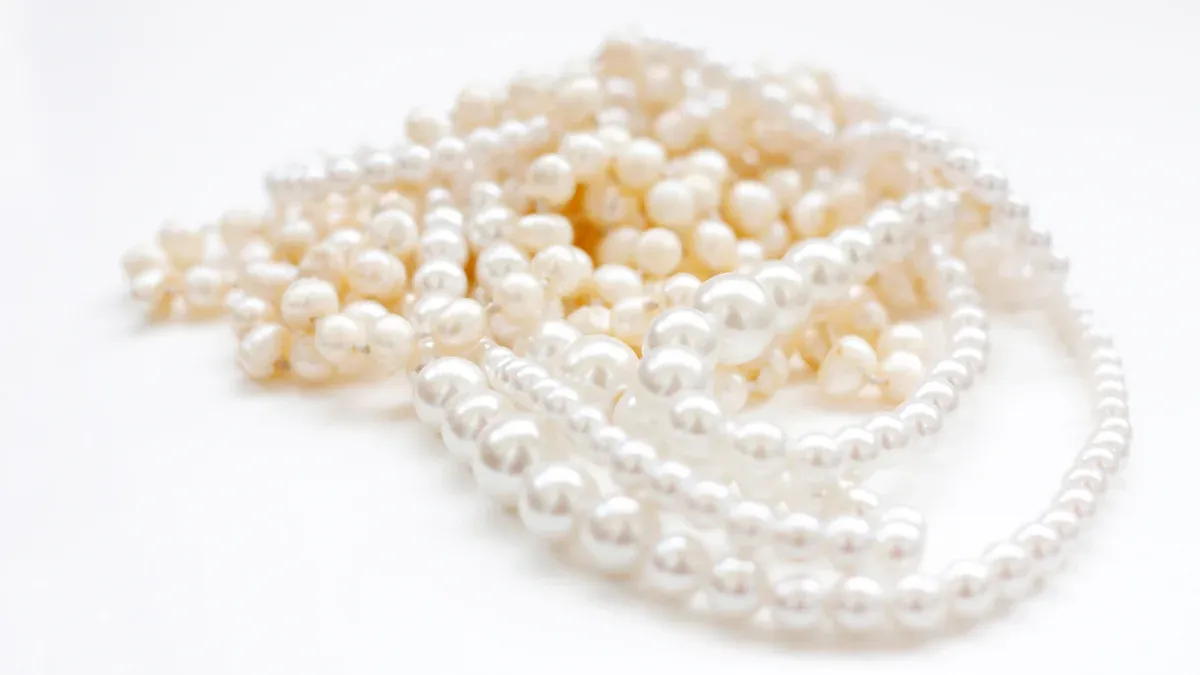 Freshwater pearl necklace