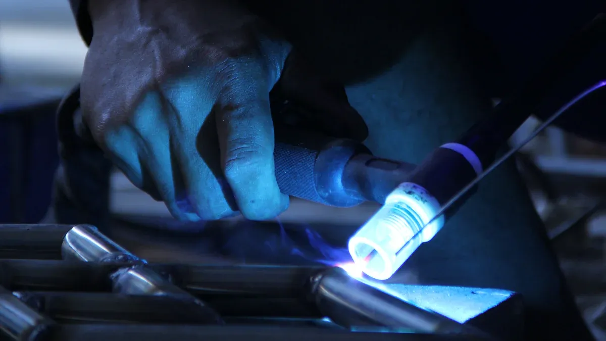 Welding wire & protective gas