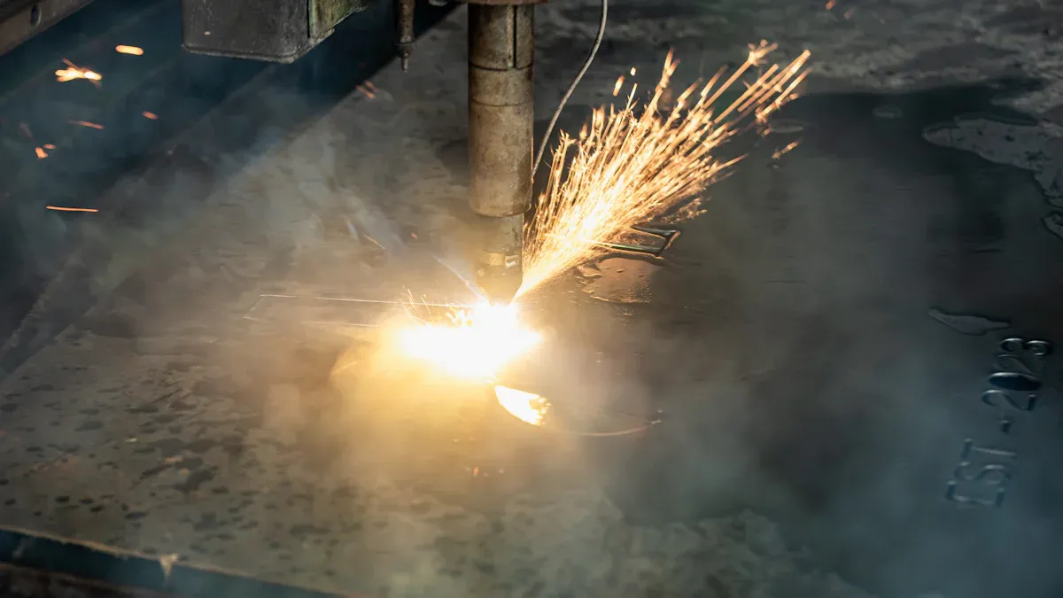 Laser Welding and Emission Formation