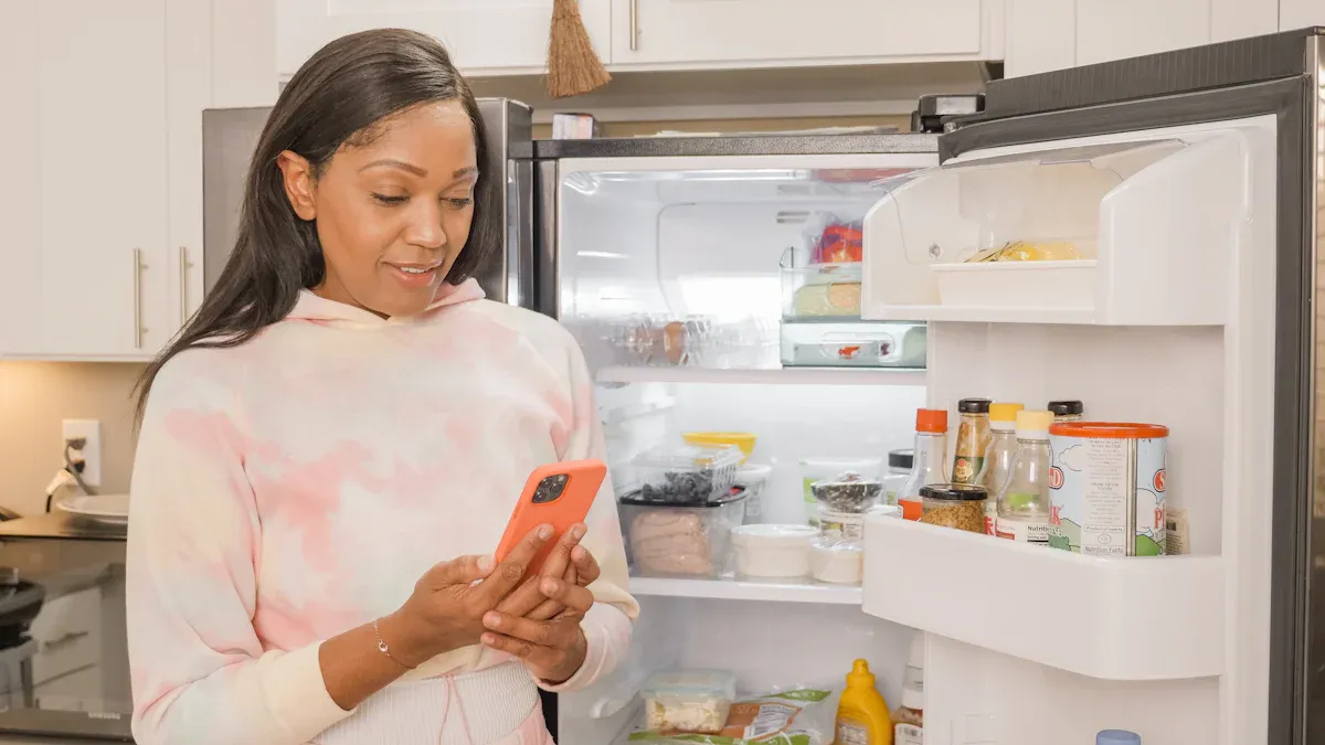 How to increase the average transaction value and profit margin of high-end refrigerators using smart refrigerator touch screens