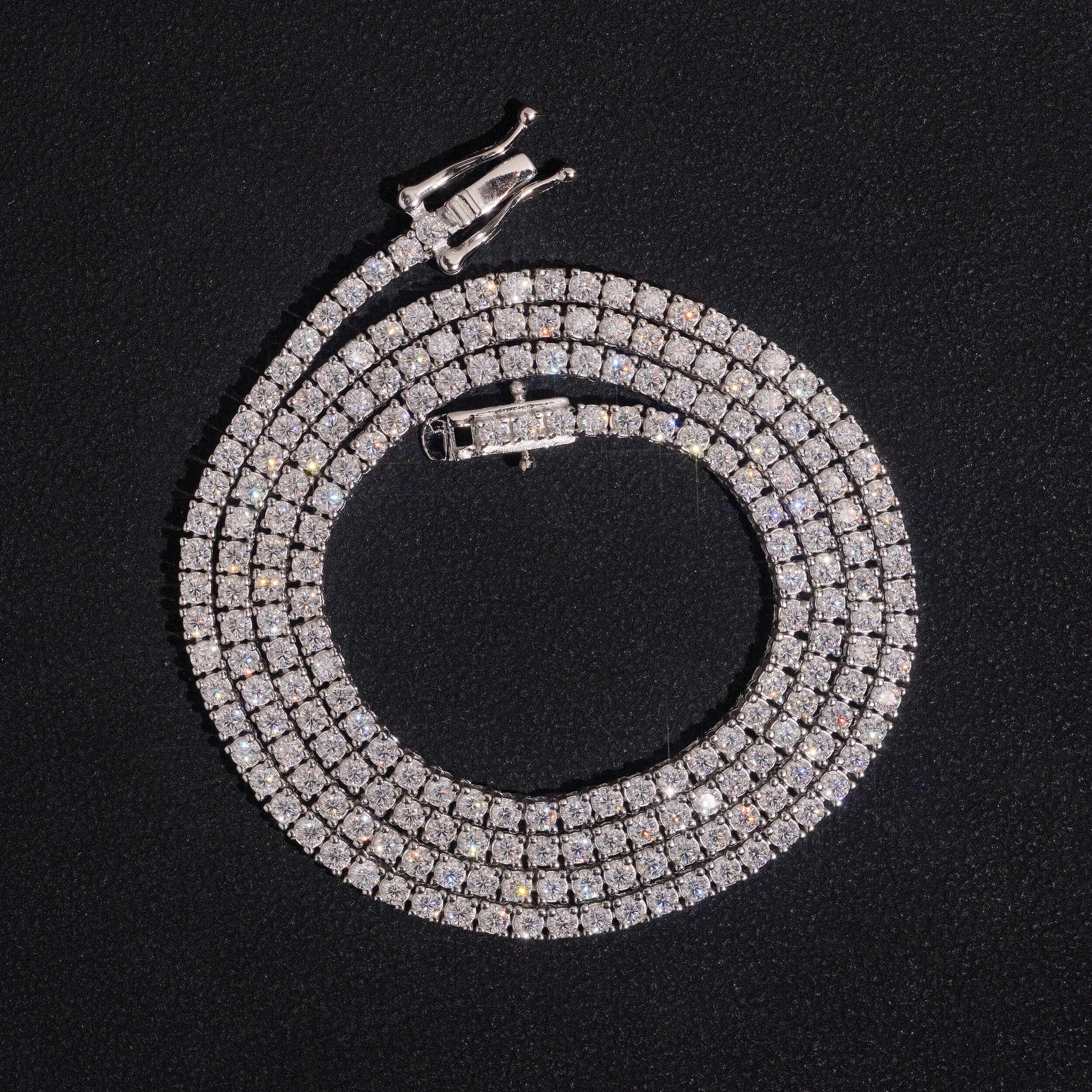 Moissanite Chain Price & Value for Camera Impact