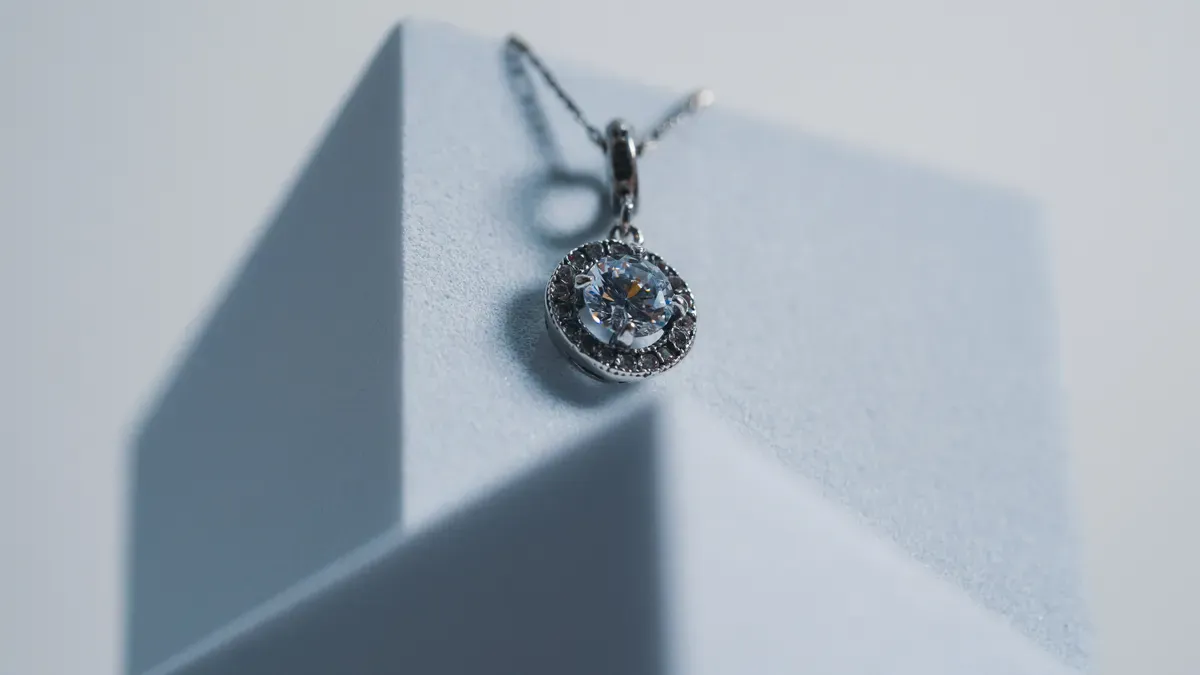 Pairing a Moissanite Pendant with Custom Chains