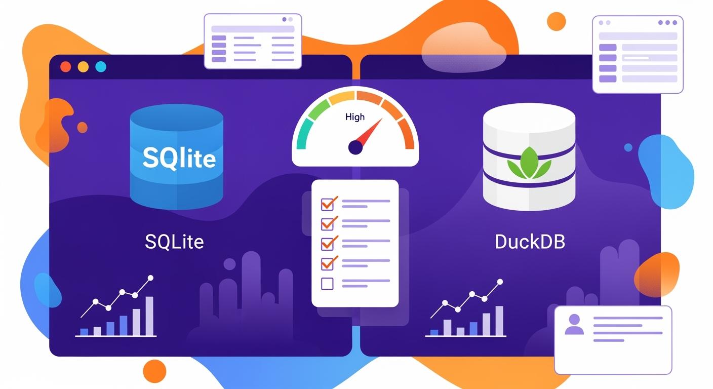 SQLite vs DuckDB Head to Head on Performance and Usability