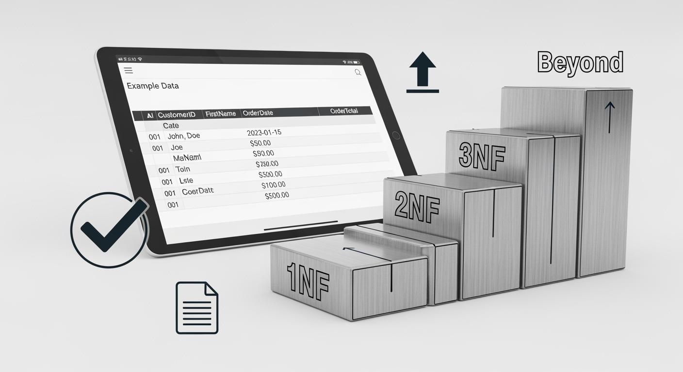 A Beginner’s Guide to Database Normalization: 1NF, 2NF, 3NF, and Beyond