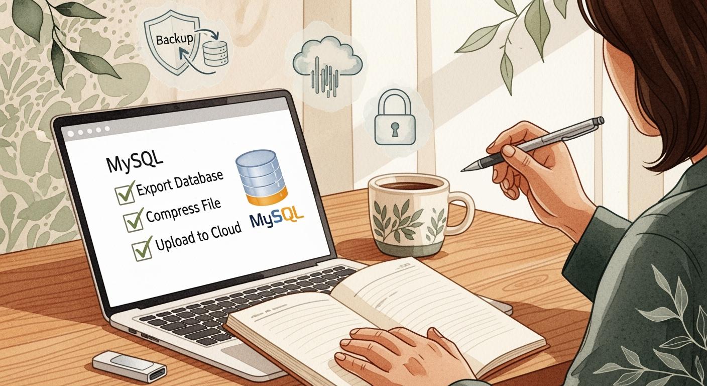 Step-by-step guide to MySQL backup for beginners