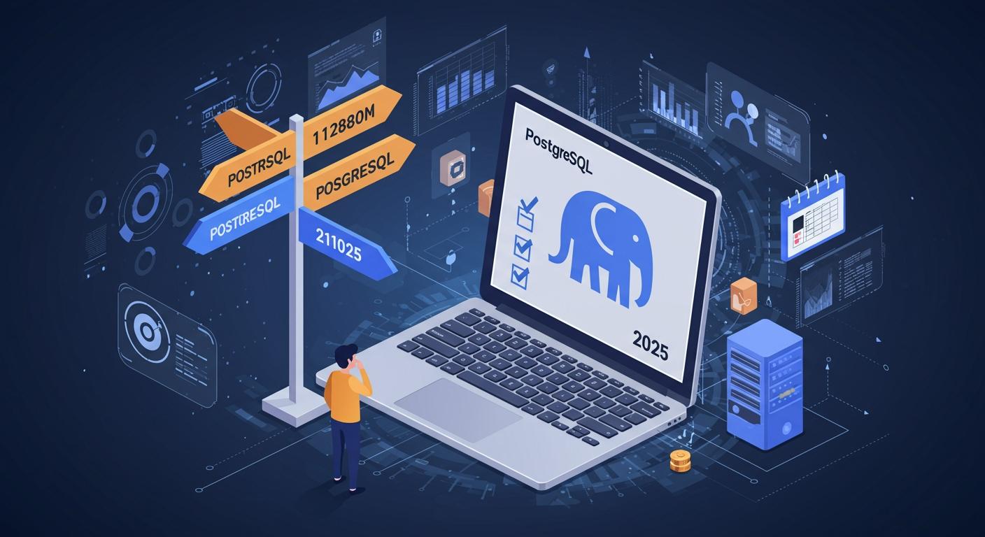 What PostgreSQL version should I choose for production in 2025?