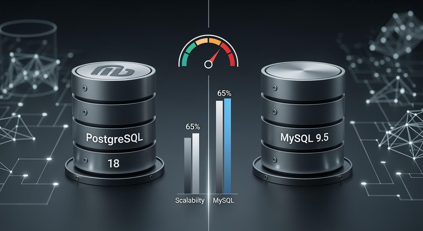 PostgreSQL 18 vs MySQL 9.5 Performance and Scalability Compared