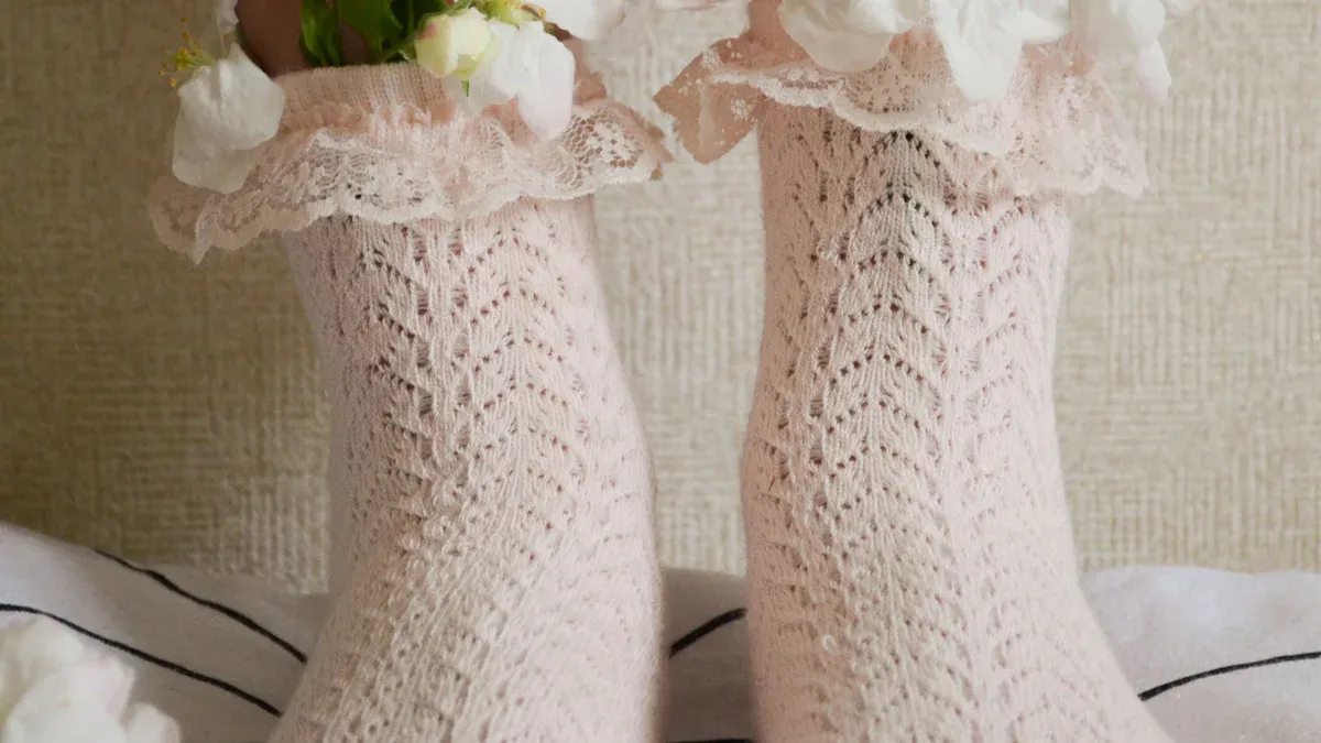 Styling lace ankle socks for every occasion