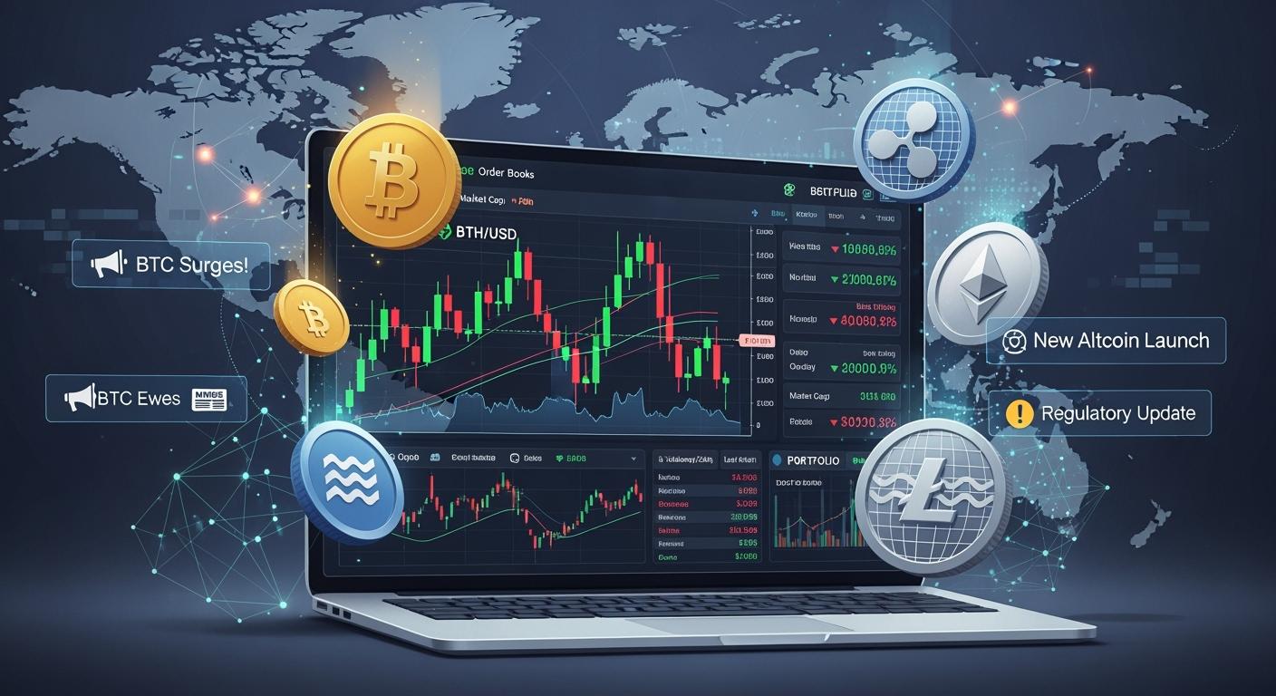 Cryptocurrency Trading Sites Breaking News and Market Updates