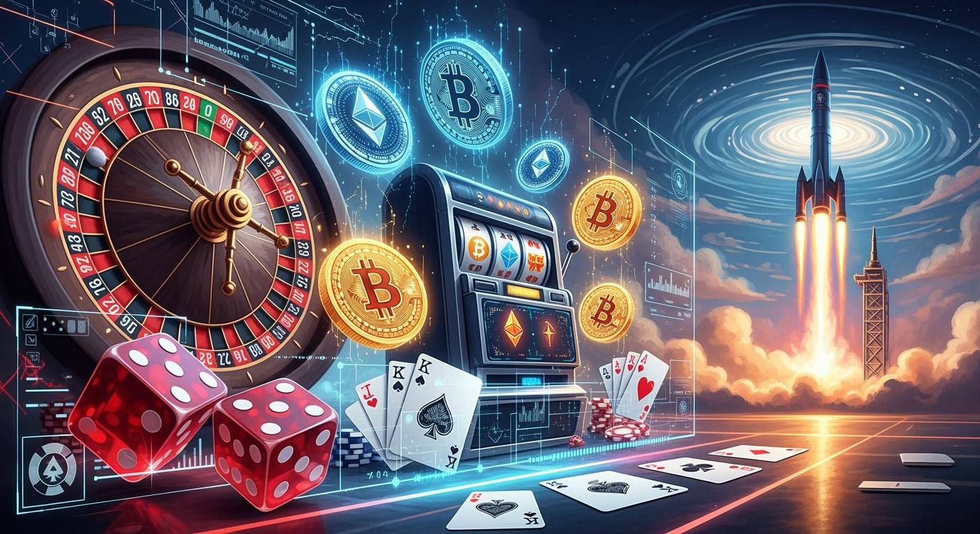 Rise of the Crypto Games Casino Rocketpot io: The Changing Face of Online Gambling