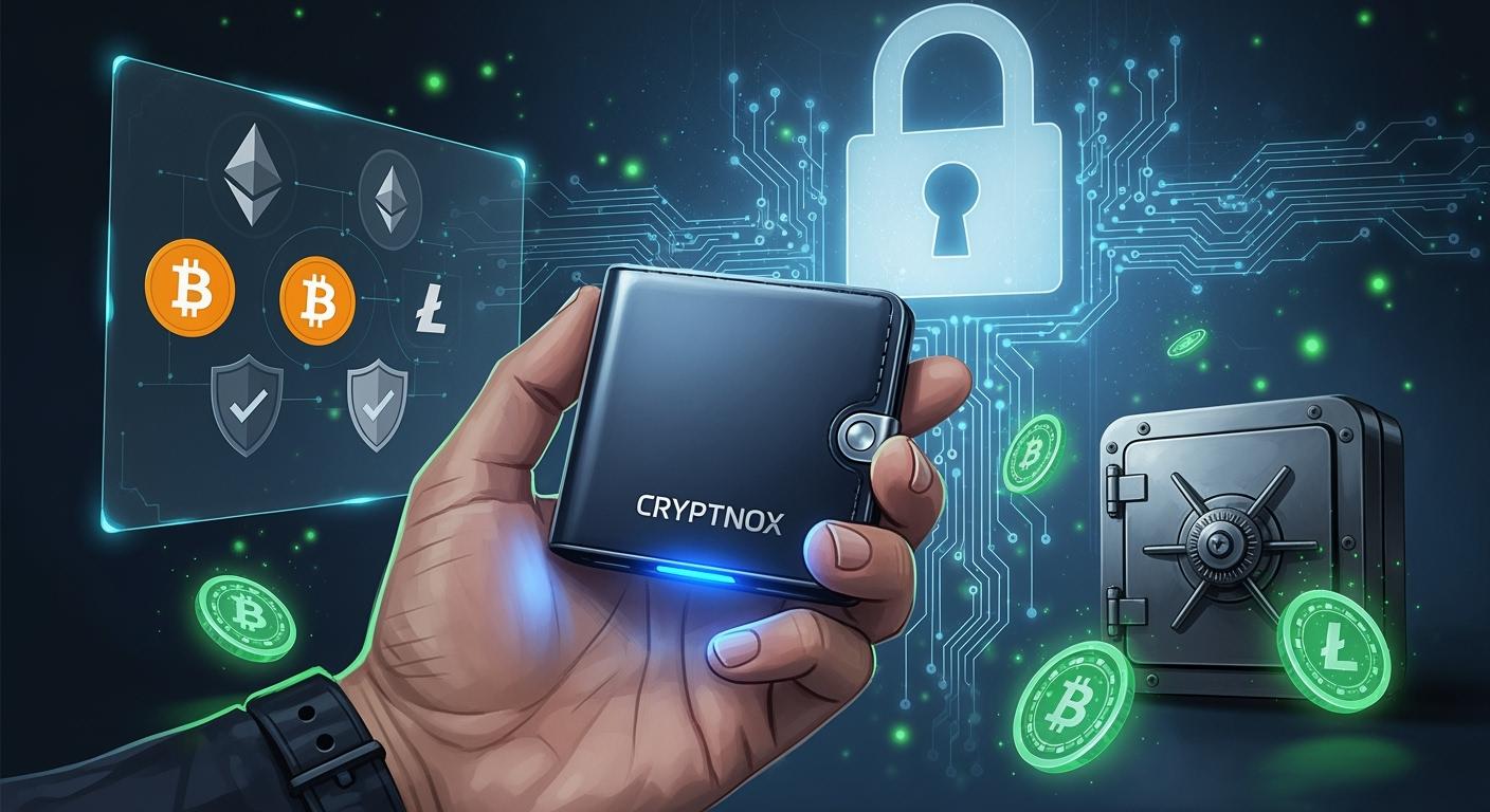 How the hardware wallet Cryptnox protects your digital assets